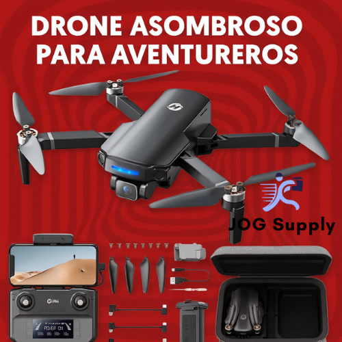 Drone Asombroso — Captura tus aventuras desde el cielo