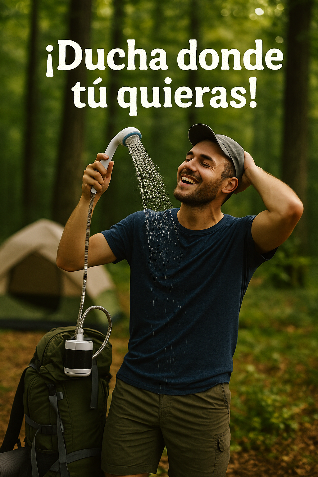 Ducha portatil AquaFree – Libertad en cada gota
