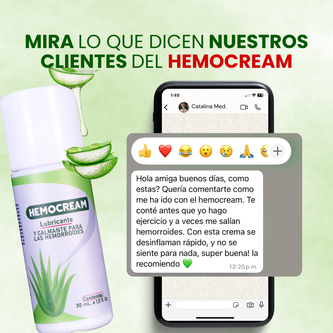 HemoCreamRD Alivio inmediato y natural