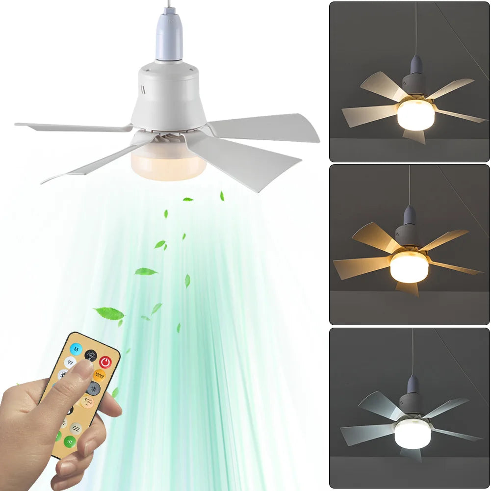 Ventilador LED Calor Verano