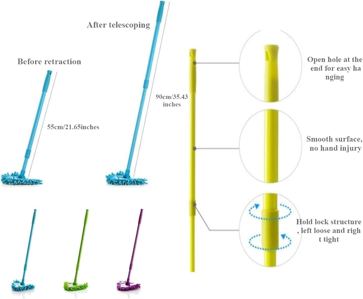 Mopa Triangular SpinMop 360™ Menos esfuerzo, más brillo