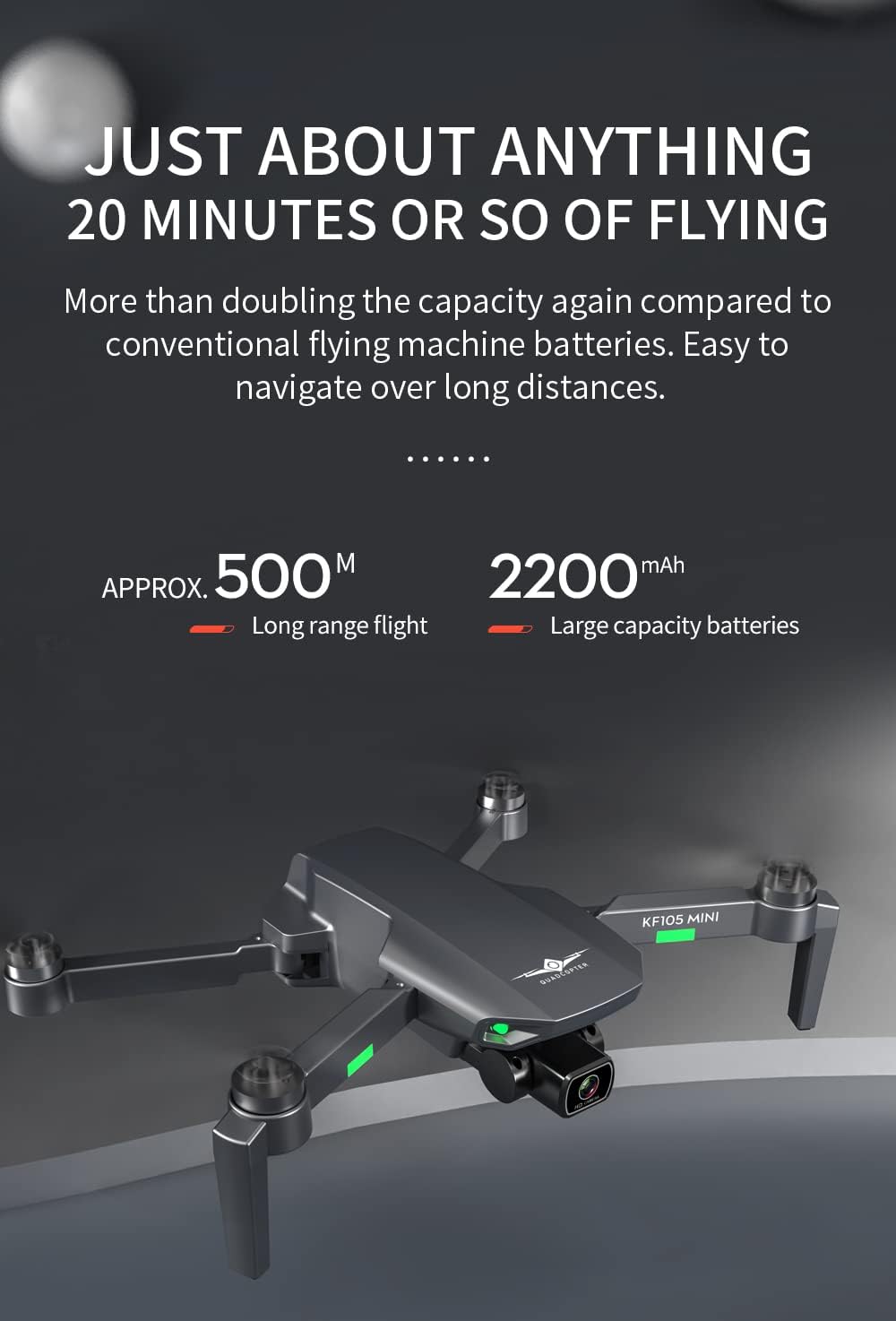 Drone GPS SkyView Pro con Cámara Doble