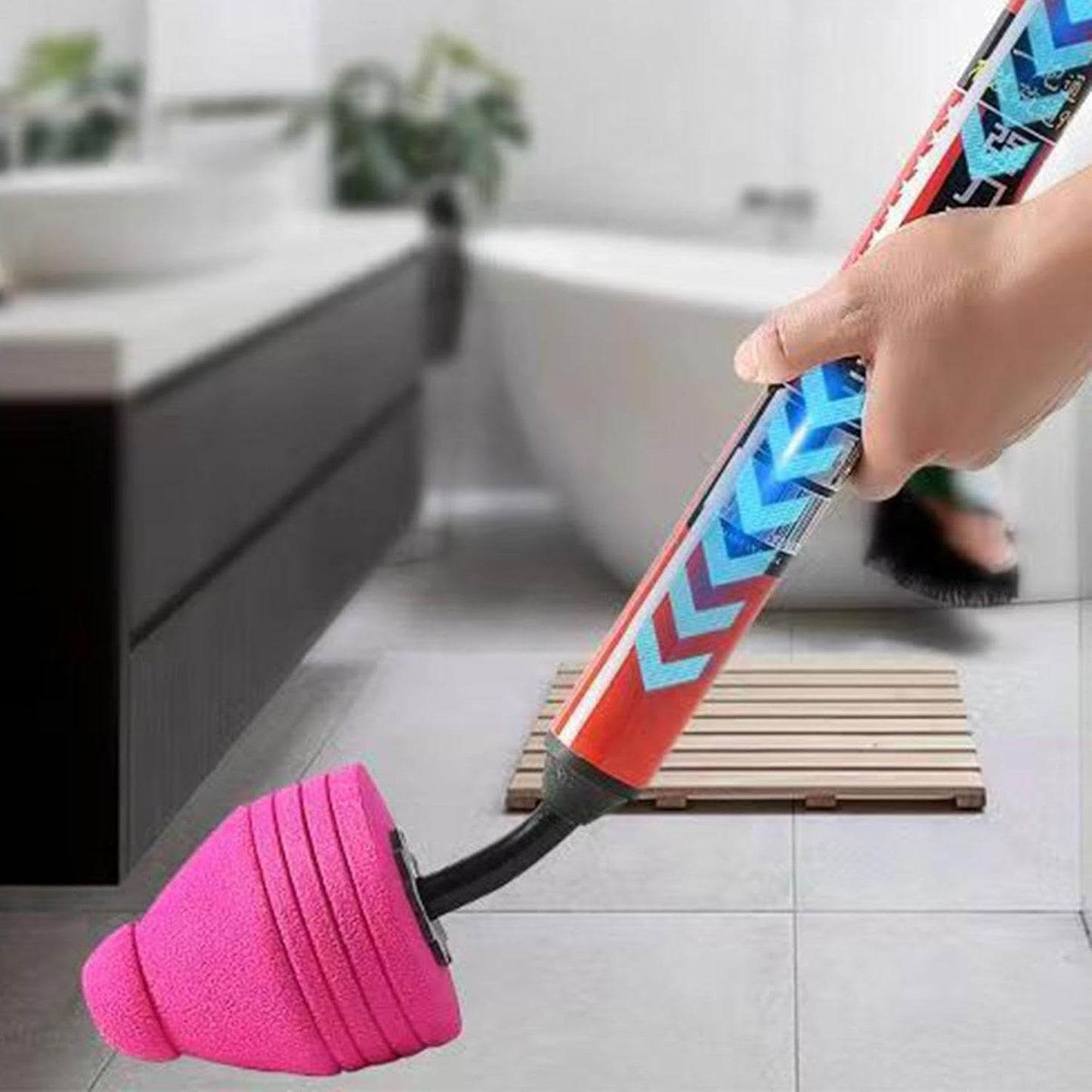Destapa Inodoros PipeBlast™ El poder del aire contra las obstrucciones