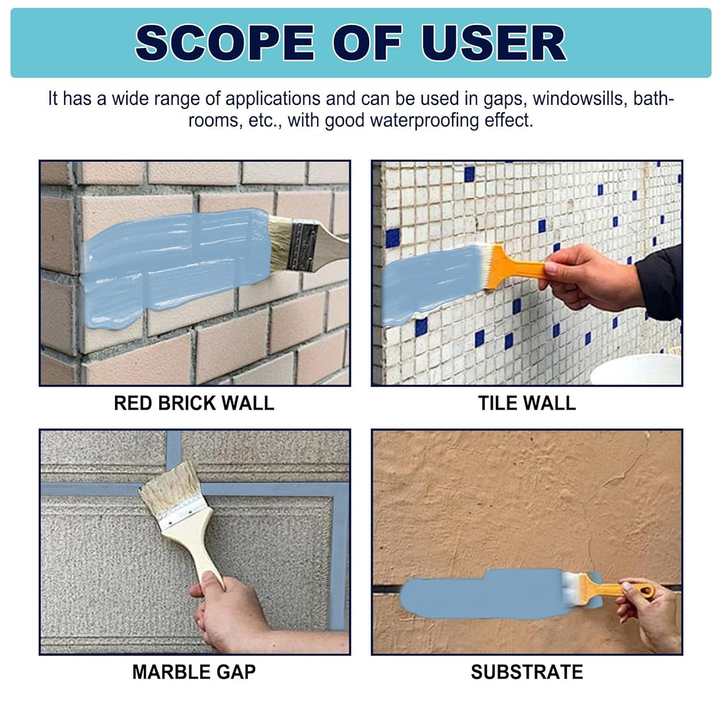 SELLADOR IMPERMEABLE EcoSeal™ Sellado rápido y ecológico en minutos