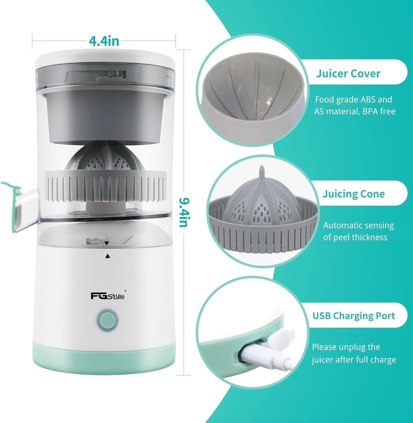 Exprimidor De Jugo VitaJuice™ Exprime sabor y salud en segundos