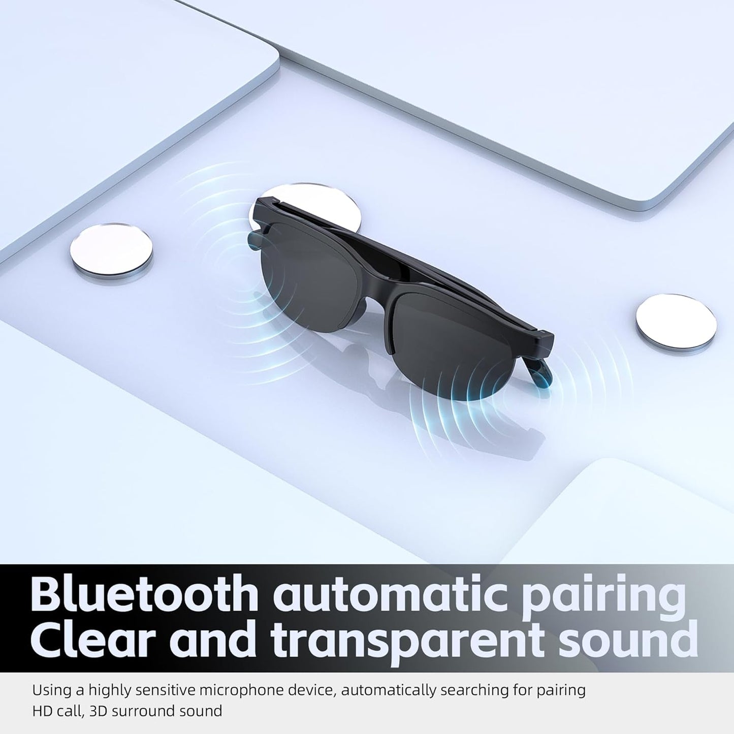 Gafas Inteligentes con Bluetooth- LentiSmart ¡Mira, escucha y contesta sin cables!