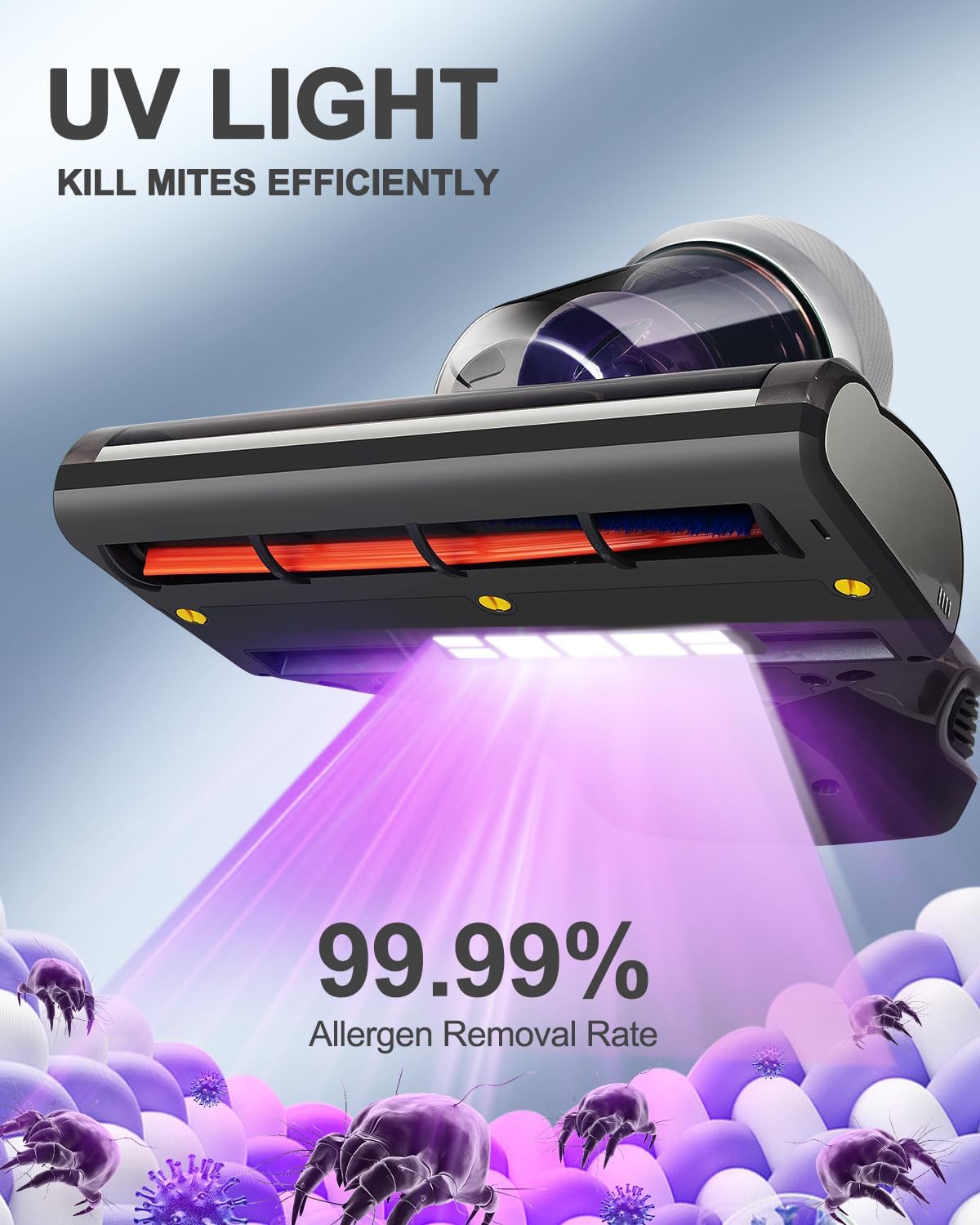 Aspiradora SokaClean UV™ El aliado perfecto contra alergias