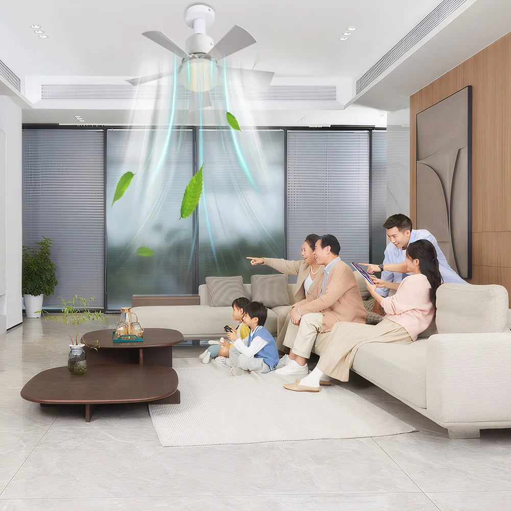 Ventilador LED Calor Verano
