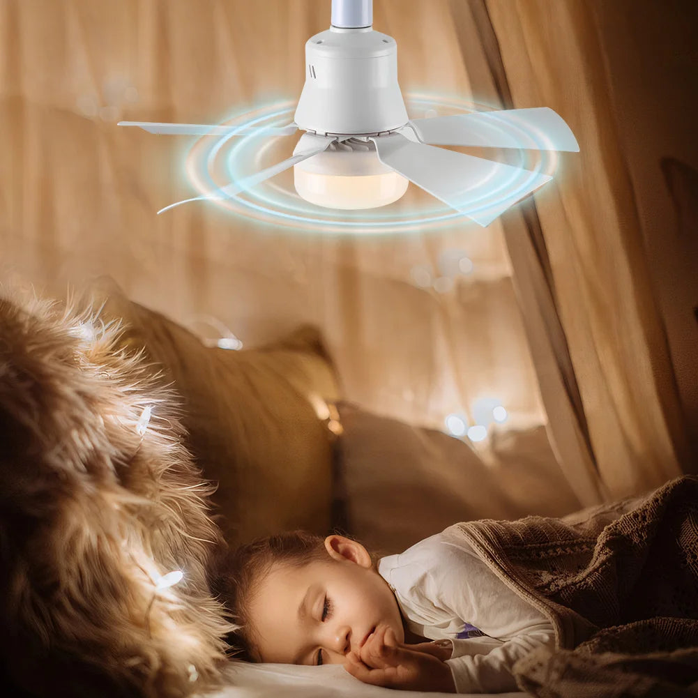 Ventilador LED Calor Verano