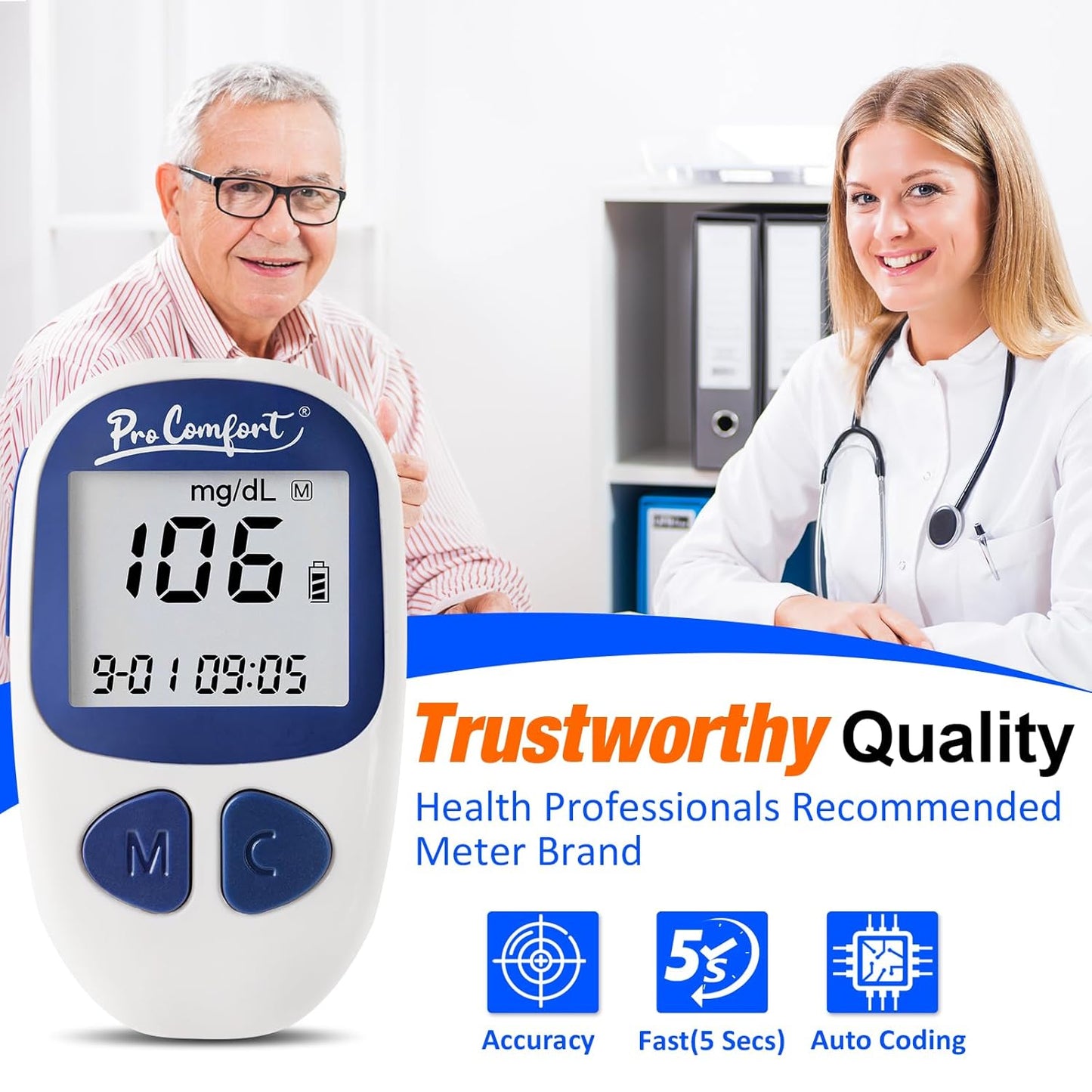 Kit de Glucosa GlucoCheck™ Cuida tu salud en segundos
