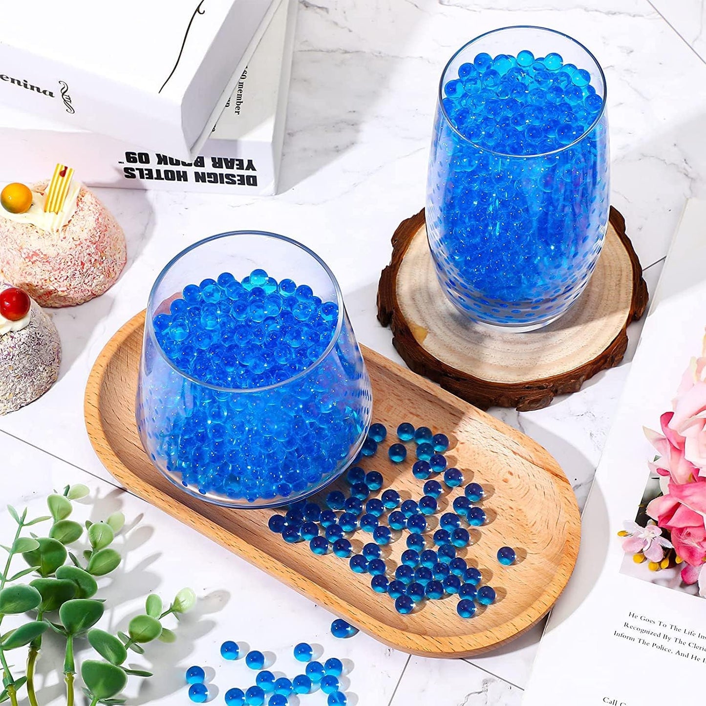 BOLITAS DE PISTOLA DE HIDROGEL Perlas que crecen con agua: ¡Magia en tus manos!