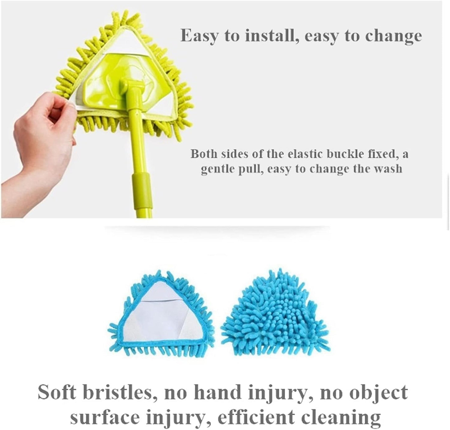 Mopa Triangular SpinMop 360™ Menos esfuerzo, más brillo