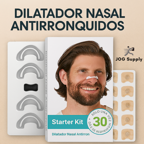 Tiras Nasales AirBoost™  Duerme sin ronquidos Oxígeno extra, energía real