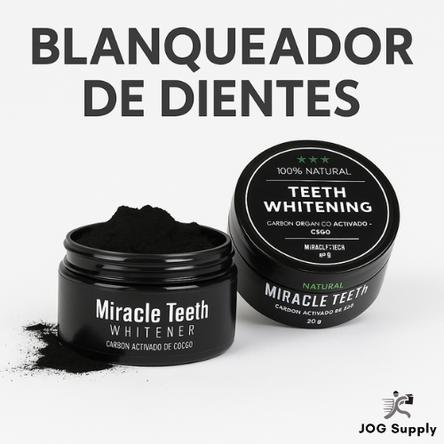 blanqueador de Dientes CarbonBrite™ Despídete de las manchas