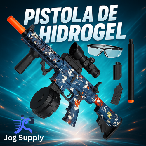 PISTOLA HIDROGEL AUTOMATICA GelBlast™ – ¡Acción sin ensuciar!