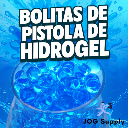 BOLITAS DE PISTOLA DE HIDROGEL Perlas que crecen con agua: ¡Magia en tus manos!