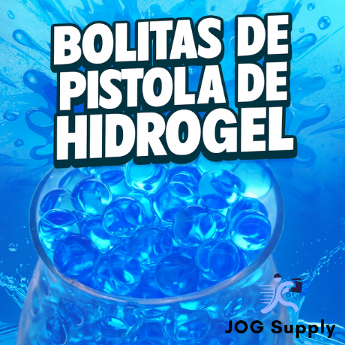 BOLITAS DE PISTOLA DE HIDROGEL Perlas que crecen con agua: ¡Magia en tus manos!