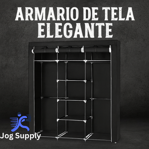 Armario de Tela Elegante Ordena tu habitación en minutos con FoldCloset™