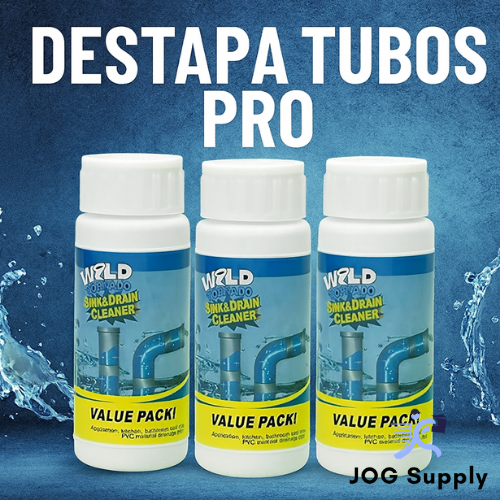 DESTAPA TUBOS PRO! ¡Destapa cualquier cañería en segundos!