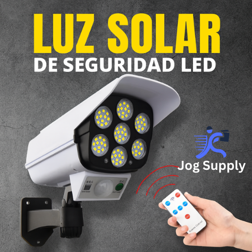 Luz Solar de Seguridad LED — Ahorra y protege tu hogar