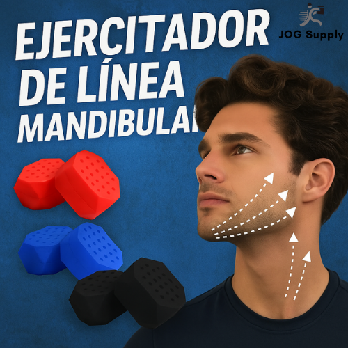 Ejercitador de Línea Mandibular Rostro más firme, papada menos visible