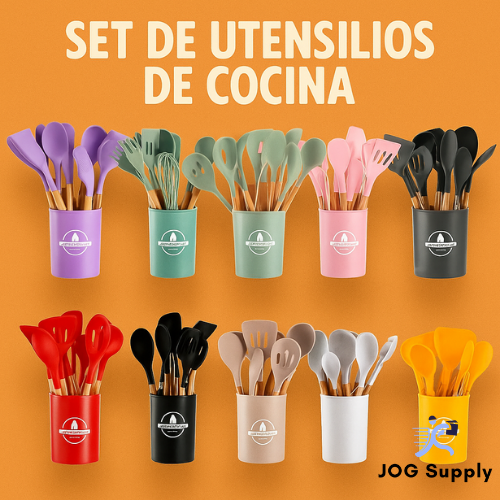 Set de Utensilios CookEase™ Cocina como un chef en casa