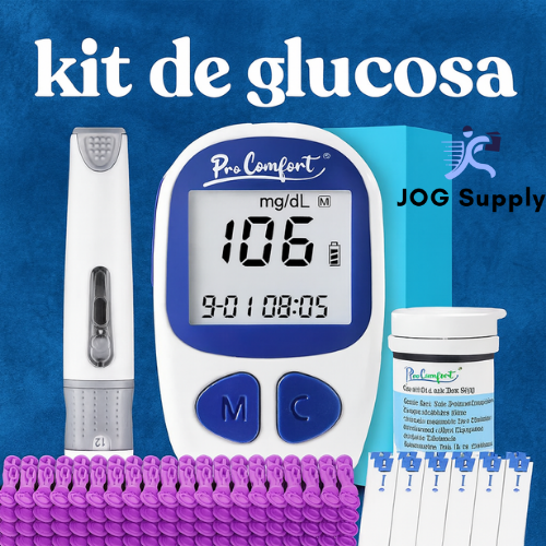 Kit de Glucosa GlucoCheck™ Cuida tu salud en segundos