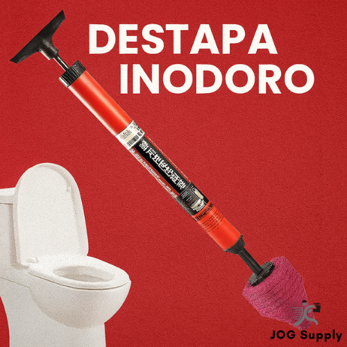 Destapa Inodoros PipeBlast™ El poder del aire contra las obstrucciones