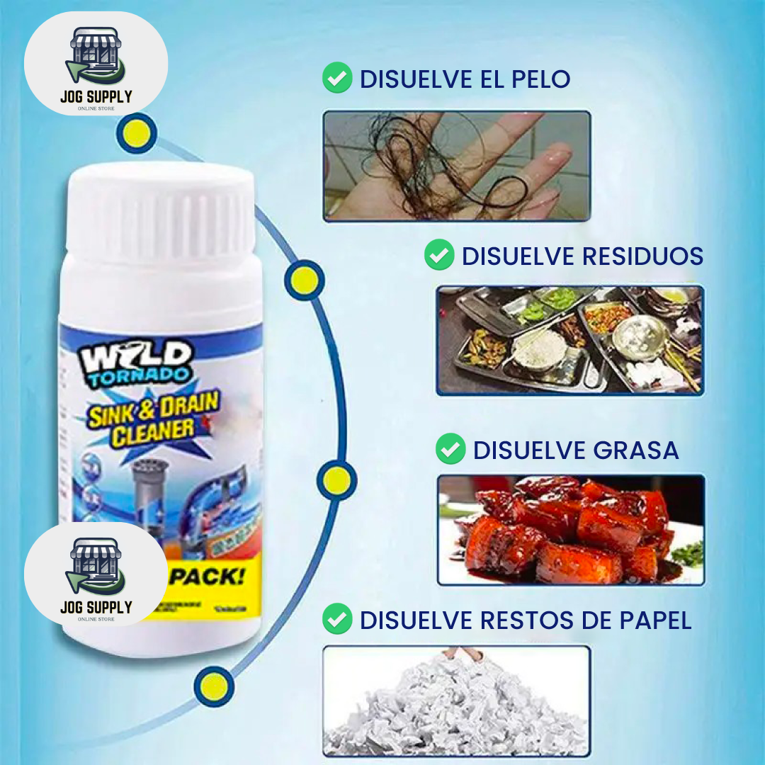 DESTAPA TUBOS PRO! ¡Destapa cualquier cañería en segundos!