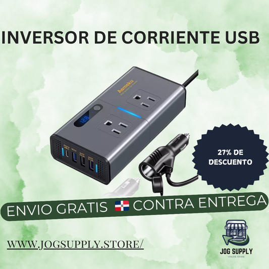 ⚡🔌 PowerDrive 300 – Tu Energía Siempre a Mano - Convierte la potencia de tu auto en electricidad útil donde sea. 🚗⚡"