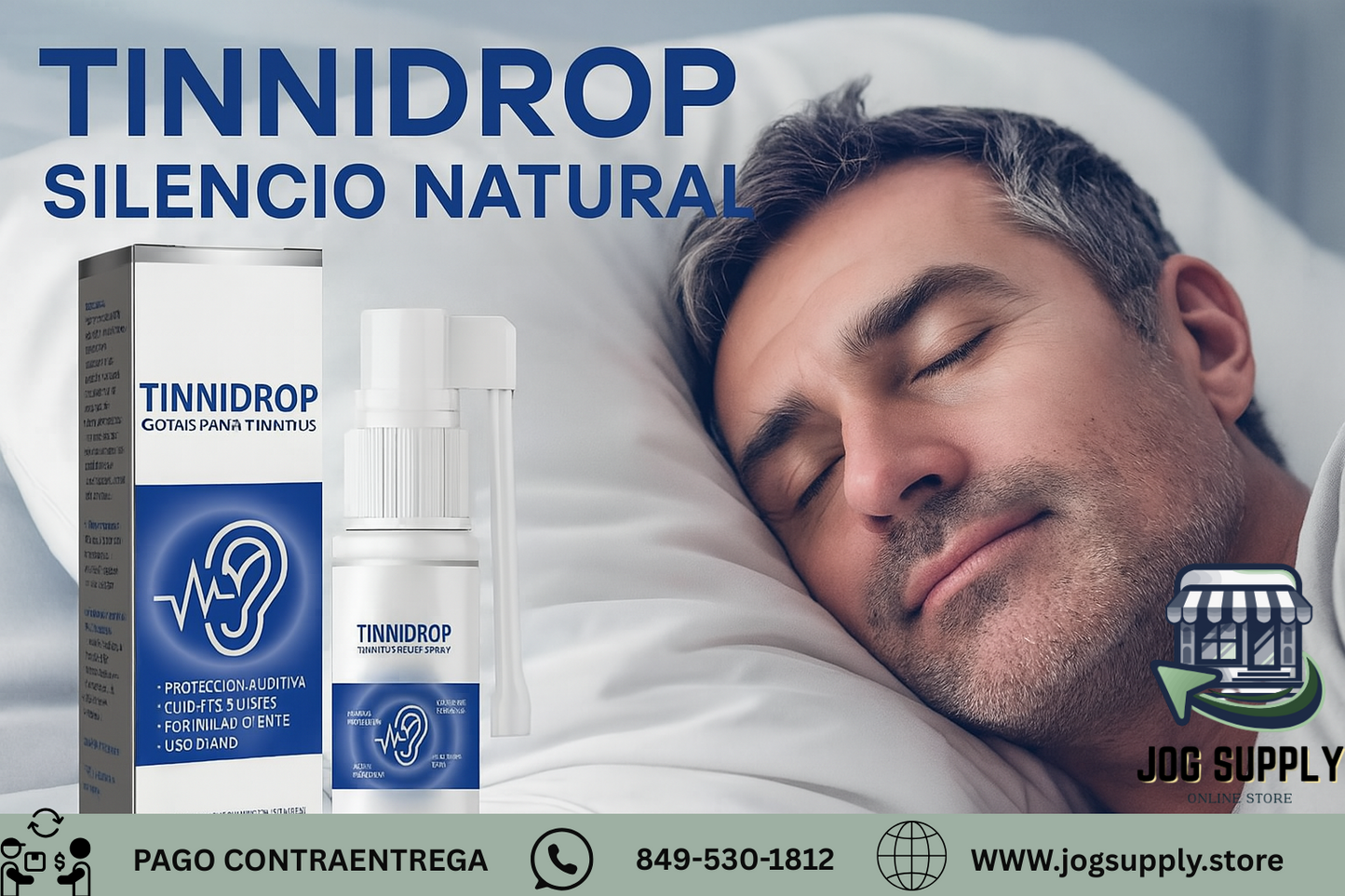 Tinnidrop™ – Silencio Natural  Alivio natural para tus oídos