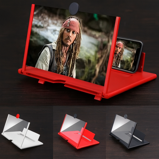 Amplificador De pantallas Mobiles MaxiView™ Convierte tu celular en cine portátil 3D