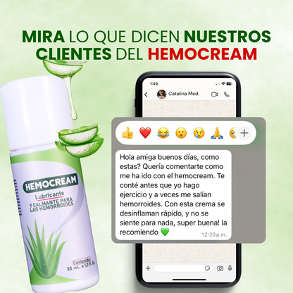 HemoCreamRD Alivio inmediato y natural