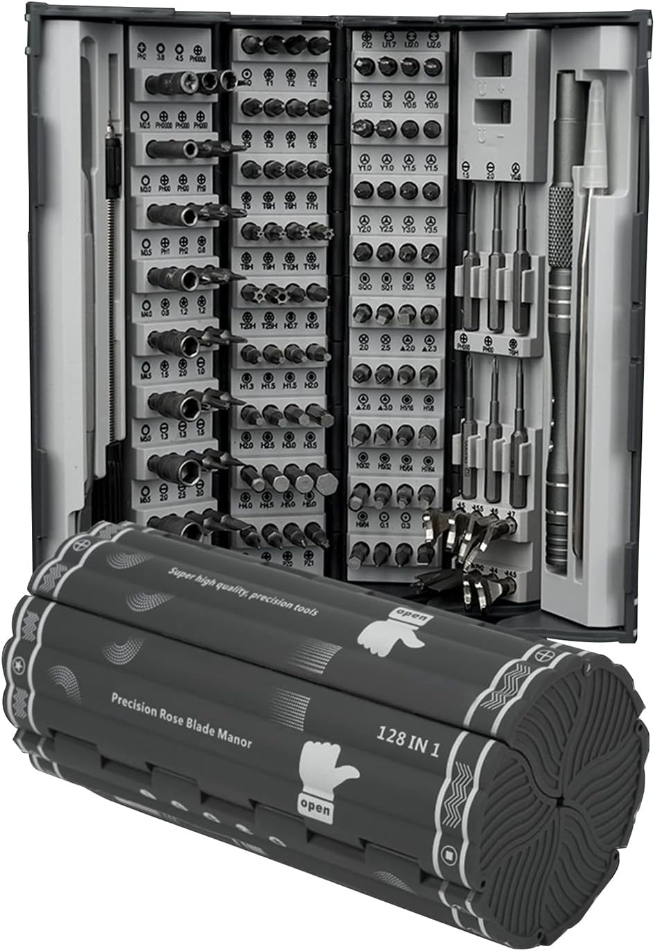 SET DE HERRAMIENTAS DESTORNILLADOR 128 EN 1
