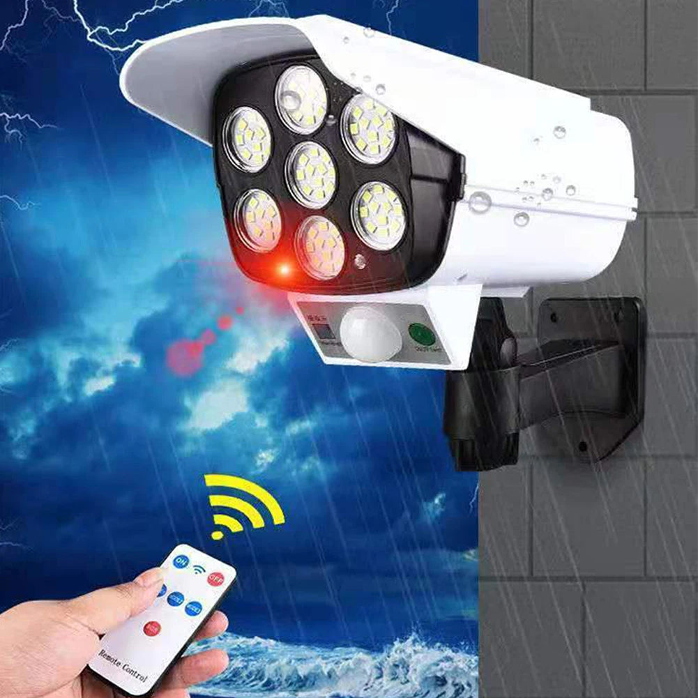 Luz Solar de Seguridad LED — Ahorra y protege tu hogar