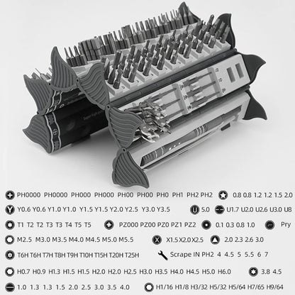 SET DE HERRAMIENTAS DESTORNILLADOR 128 EN 1