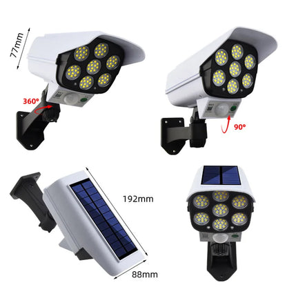 Luz Solar de Seguridad LED — Ahorra y protege tu hogar