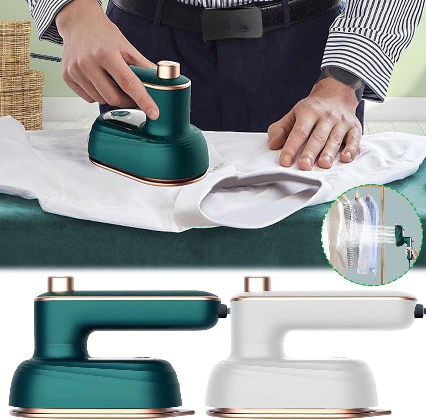 Plancha de Viaje Compacta — Ropa perfecta donde vayas