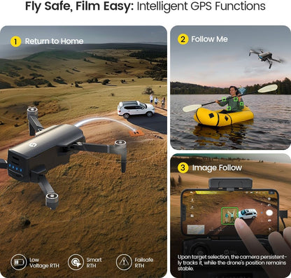 Drone Asombroso — Captura tus aventuras desde el cielo