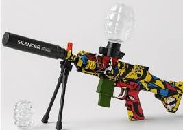 PISTOLA HIDROGEL AUTOMATICA GelBlast™ – ¡Acción sin ensuciar!