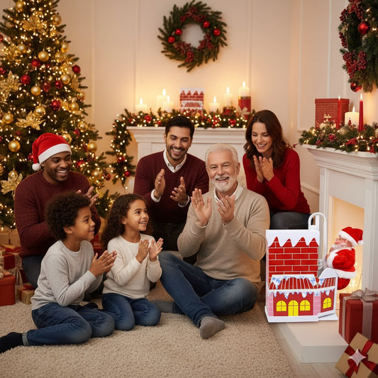 Chimenea Papá Noel™ Escalador Musical